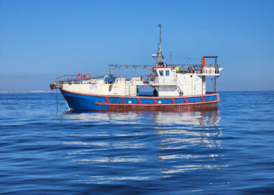 Our squid jigger vessel ‘Vulgaris’