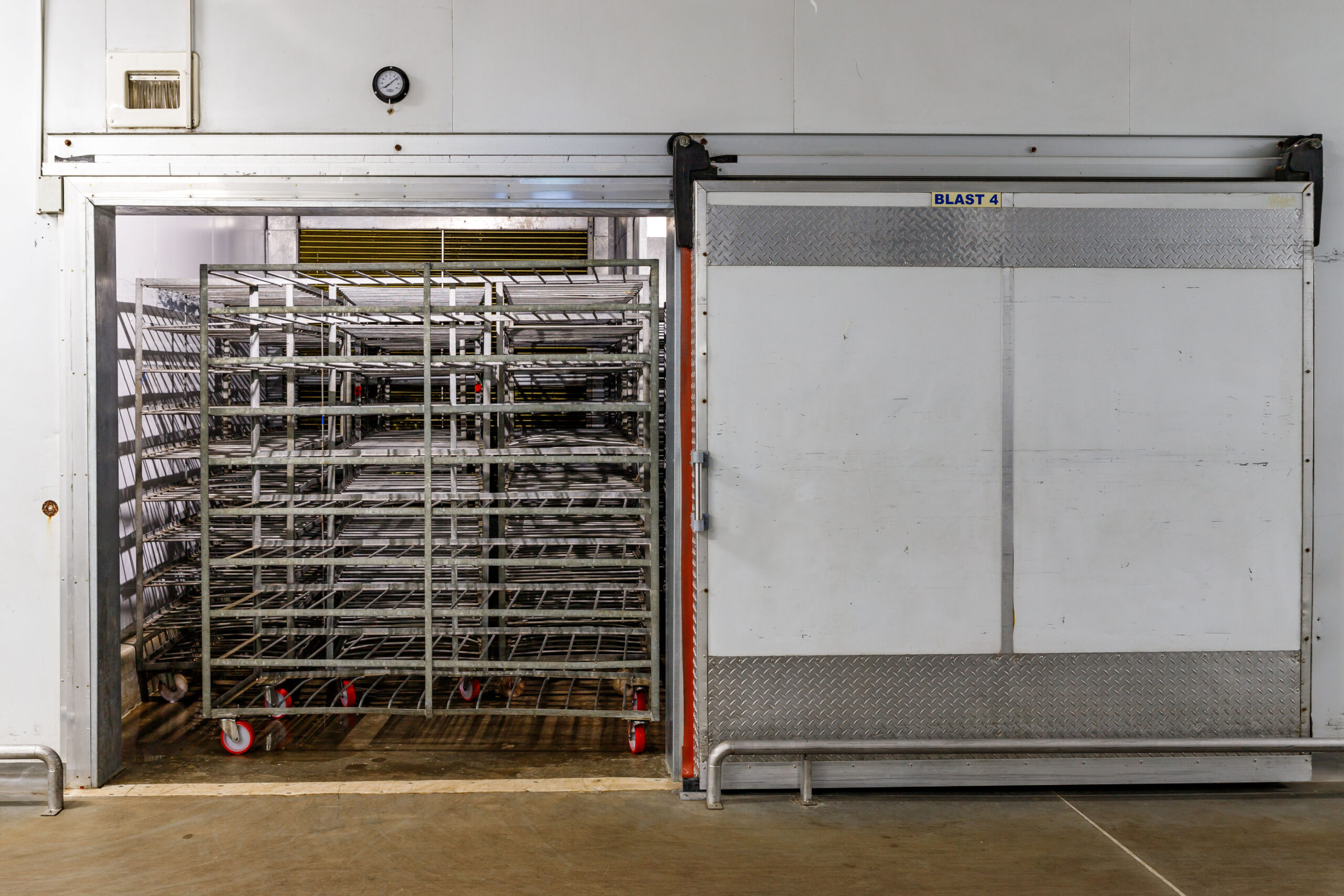 11.Blast Freezer with racks