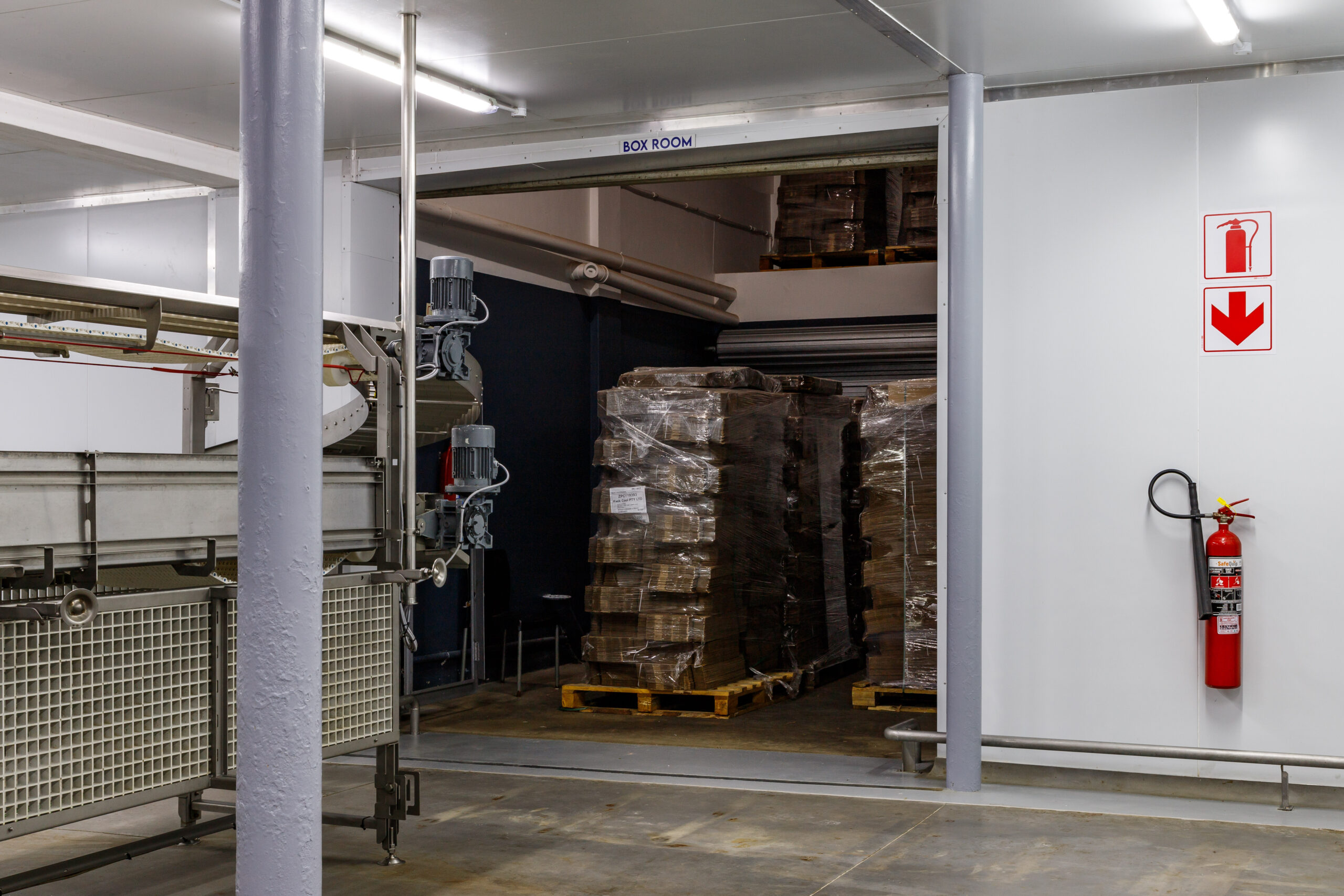 Box Prep Room