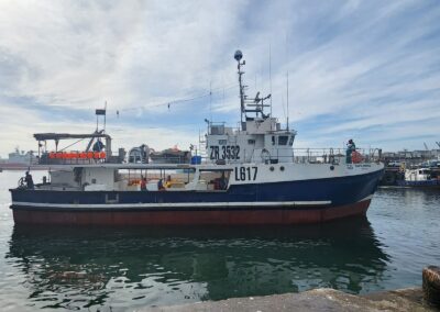 Supply vessel “Santa Monica” arrival