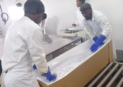 Packing into cartons